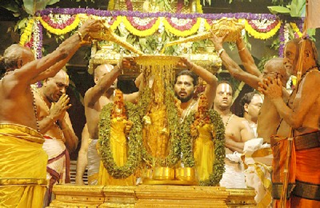Information about Tirumala Annual Festival Srivari Pavitrotsavam 2013. pavitrotsavam of Lord Venkateswara is held at tirumala for three days from the Dasami of the Suklapaksha in the month of sravanam August